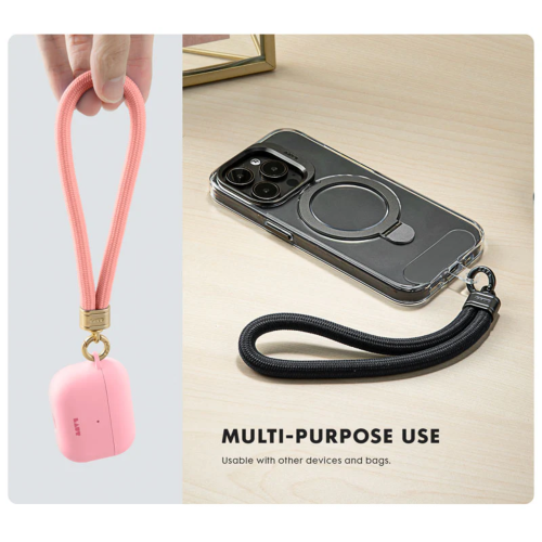LAUT Wrist Strap for iPhone - Black