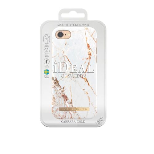 iDeal of Sweden, Fashion Case for iPhone 7 Carrara Gold
