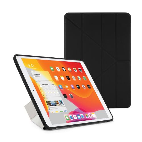 Pipetto iPad 10.2" Origami TPU Case - Black