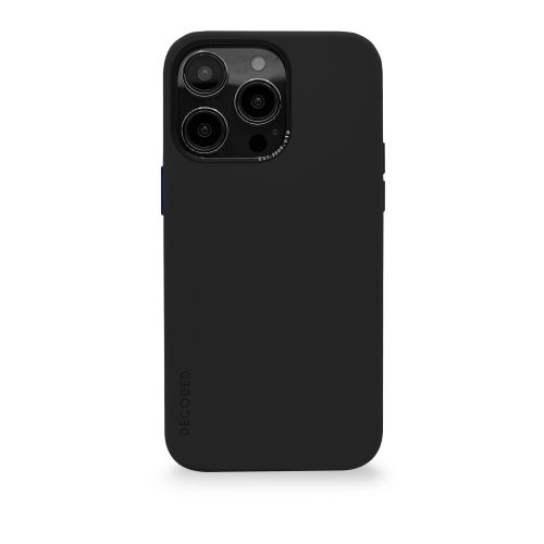 DECODED Silicone Backcover w/MagSafe for iPhone 14 Pro Max - Charcoal