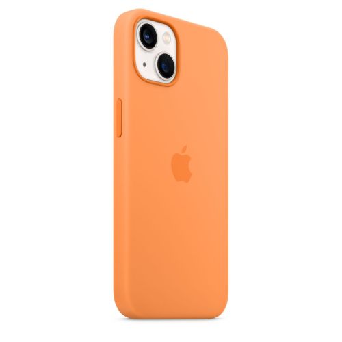Apple iPhone 13 Silicone Case w/MagSafe Marigold