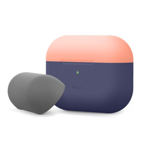 ELAGO Airpods Pro DUO CaseJean Indigo/Peach-Gray