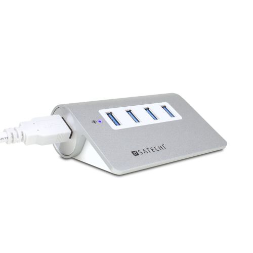 Satechi USB 3.0 Aluminium Hub with 4 ports - Silver