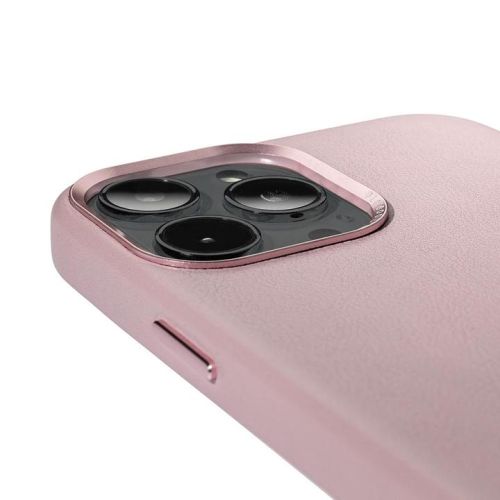 Decoded Leather Backcover | iPhone 13 Pro - Powder Pink