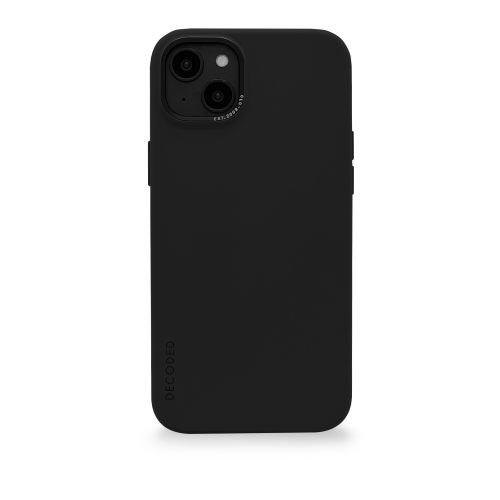 DECODED Silicone Backcover w/MagSafe for iPhone 14 - Charcoal