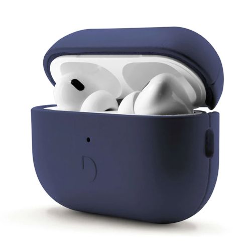 DECODED Leather Case for AirPods Pro - Navy