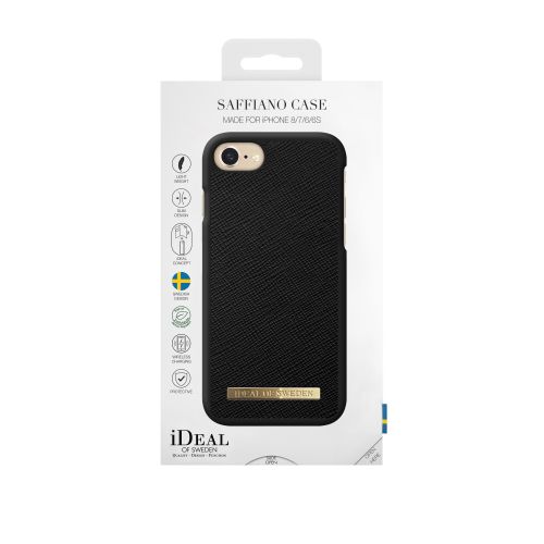 Fashion Case Saffiano S/S19 iPhone 8/7/6/6S Black