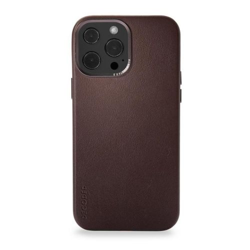 Decoded Leather Backcover | iPhone 13 Pro Max Chocolate Brown