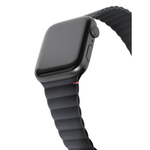 Decoded Silicone Magnetic Traction Strap for Apple Watch 38/40/41 mm - Charcoal