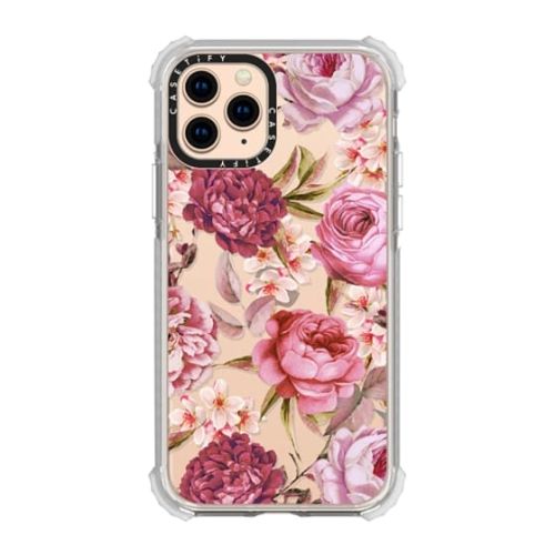 Casetify Blush Pink Rose Watercolor iPhone 11 Pro