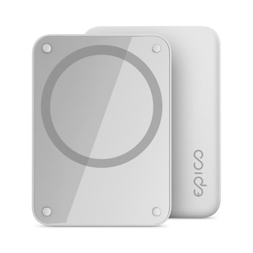 EPICO Magnetic Wireless Power Bank (4200mAh) - Grey