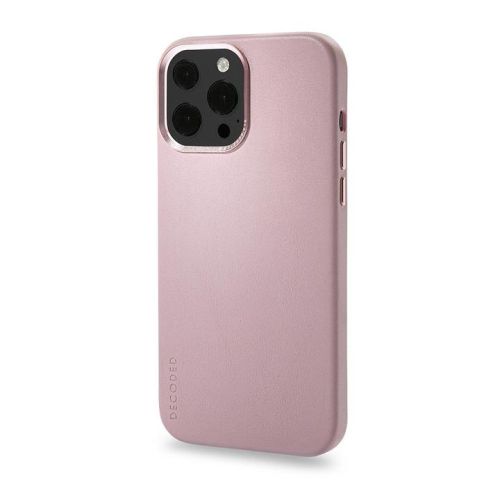 Decoded Leather Backcover | iPhone 13 Pro - Powder Pink