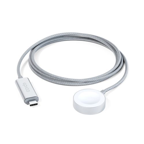 Epico USB-C Fast Charging Cable for Apple Watch 1.2m - Silver