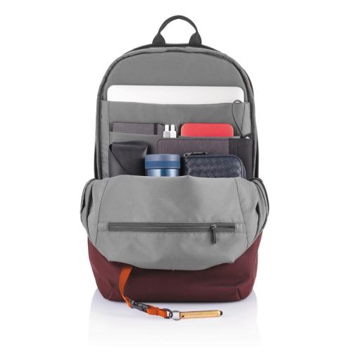 Bobby Soft, anti-theft backpack, red