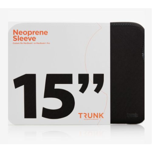 TRUNK Neoprene Sleeve MBPro 15" 2016/2018 Black