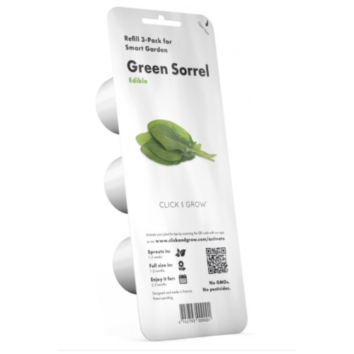 Click and Grow Smart Garden Refill 3-pack - Green Sorrel