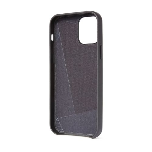 Decoded Leather Backcover iPhone 12 Mini (5.4 inch) Black