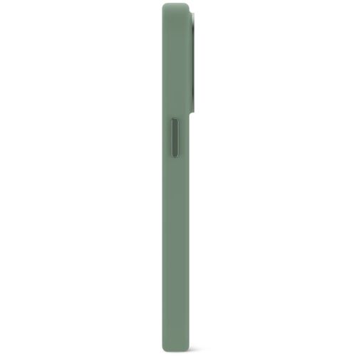 DECODED Silicone Backcover w/MagSafe for iPhone 15 Pro Max - Sage Leaf Green