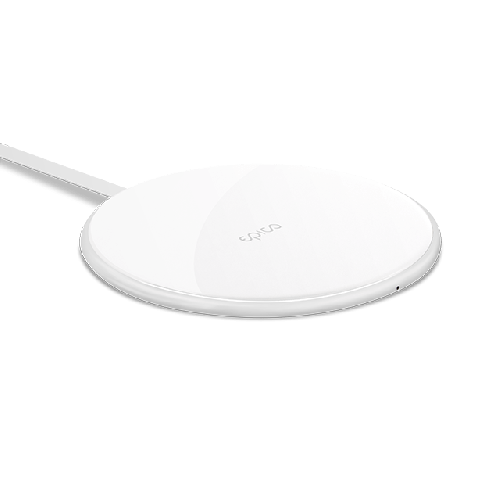 iDeal by EPICO ULTRASLIM WIRELESS PAD 10W/7.5W/5W - white (built-in cable)