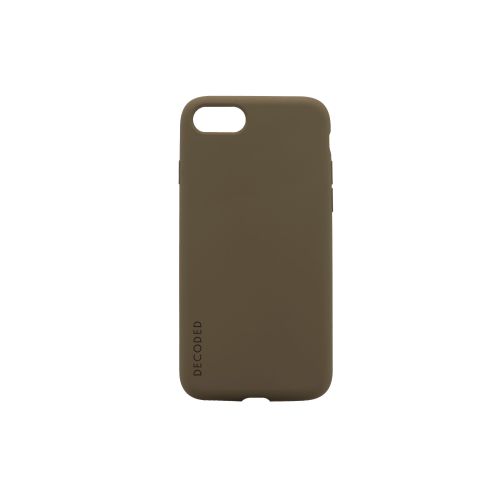 DECODED Silicone Backcover | iPhone SE3 / SE2 / 8 / 7 / 6s / 6 (Olive)
