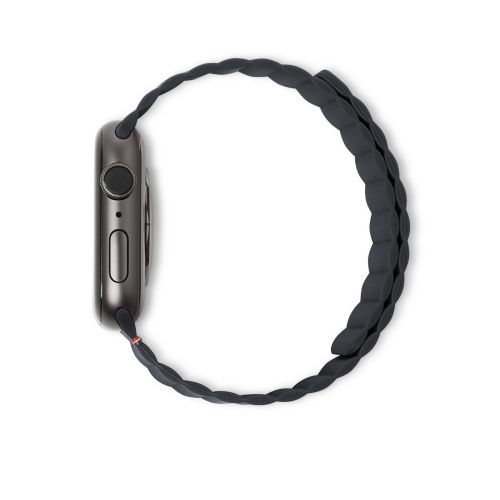 Decoded Silicone Magnetic Traction Strap for Apple Watch 38/40/41 mm - Charcoal