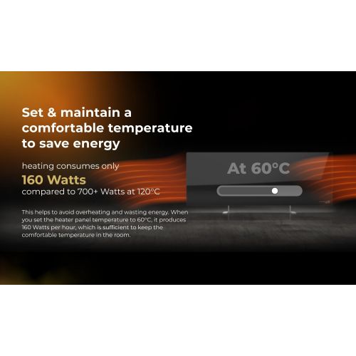 AENO Premium Eco Smart Heater - White