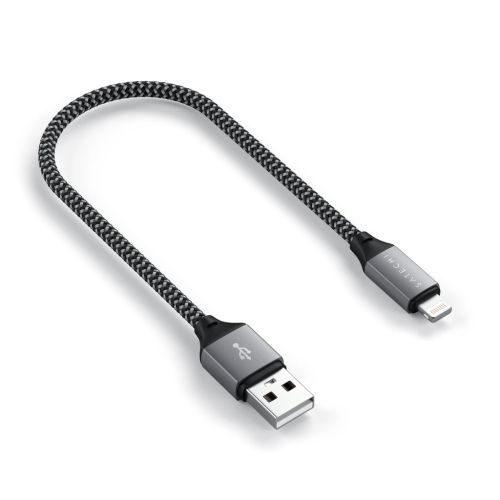 Satechi USB Lightning Cable 25cm Black