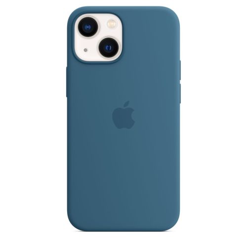 Apple iPhone 13 mini Silicone Case w/MagSafe Blue Jay
