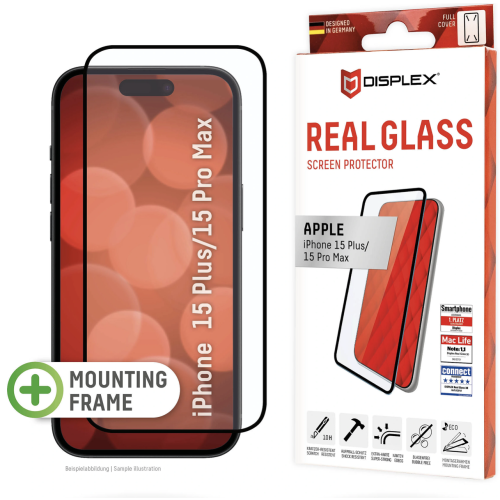 DISPLEX Real Glass FC iPhone 15 Plus/15 Pro Max