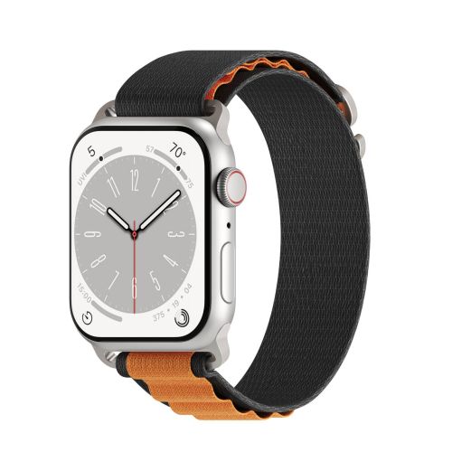 NEXT.ONE Adventure Loop for Apple Watch 45/49mm - Black/Orange