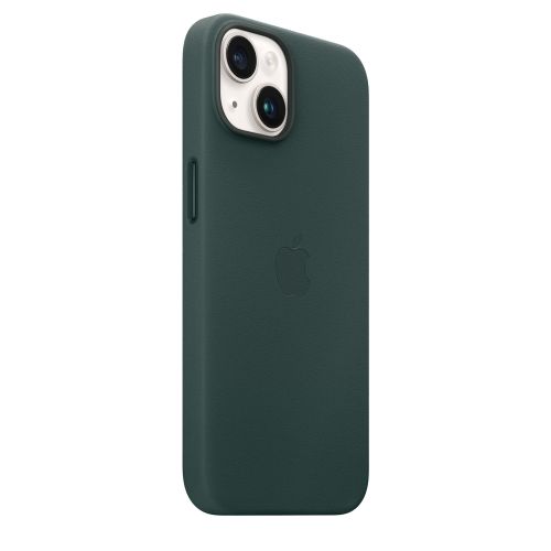Apple iPhone 14 Leather Case w/MagSafe Forest Green