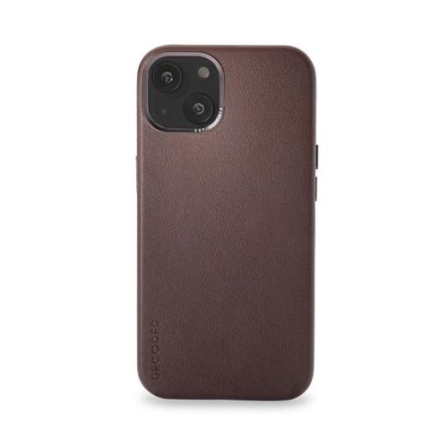 Decoded Leather Backcover | iPhone 13 Chocolate Brown