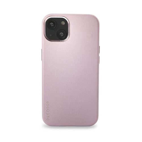 Decoded Leather Backcover | iPhone 13 - Powder Pink