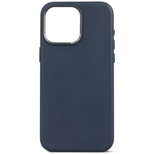 DECODED Leather Backcover w/MagSafe for iPhone 15 Pro - True Navy