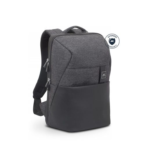 Rivacase Backpack for MacBook Pro 16 and Laptops 15.6" - Black