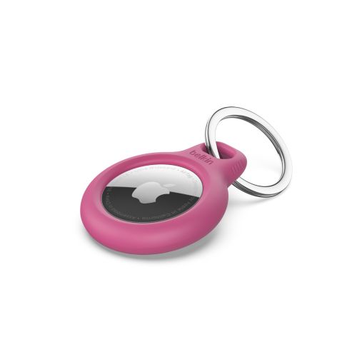 BELKIN Secure Holder with Keyring for AirTag - Pink