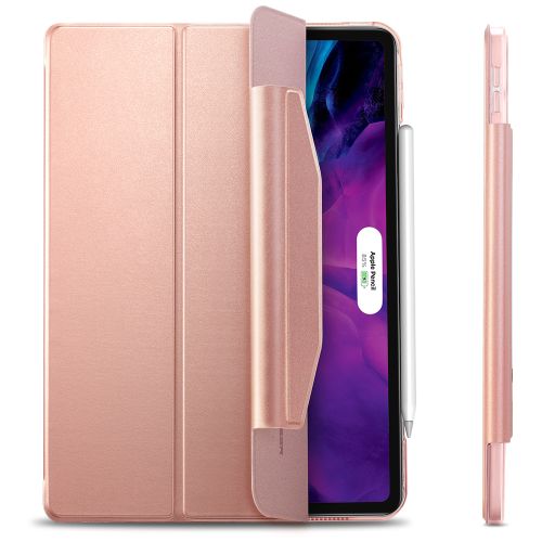 Sdesign Silicon Case iPad PRO 12.9&apos;&apos; (2020) Rose Gold