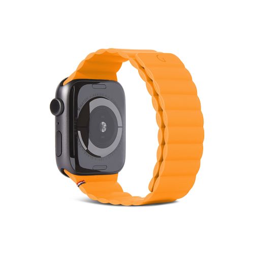 Decoded Silicone Magnetic Traction Strap for Apple Watch 42/44/45/49 mm - Apricot