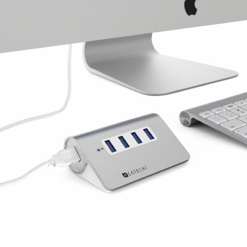 Satechi USB 3.0 Aluminium Hub with 4 ports - Silver