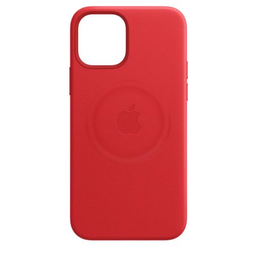 Apple iPhone 12 mini Leather Case w/MagSafe (PRODUCT)RED