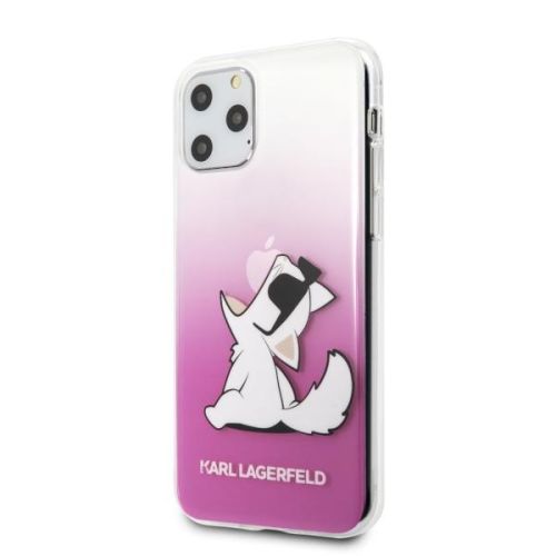 Karl Lagerfeld iPhone 11 Pro - Choupette Fun Sunglasses Pink - TPU case
