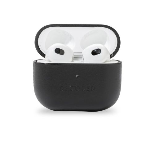 Decoded leather Aircase for Airpods 3rd Gen (Black)