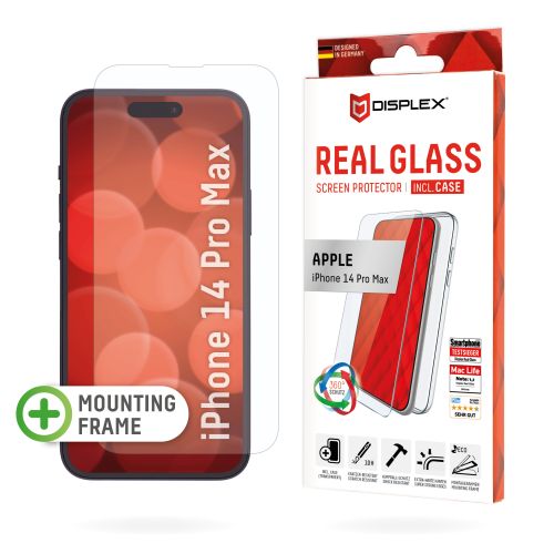 Displex Real Glass + Case  Apple iPhone 14 Pro Max