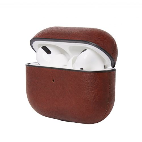 DECODED Leather Case for AirPods Pro Brown