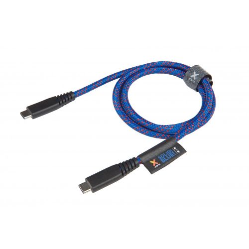 xtorm CS031 Solid Blue Cable USB-C to USB-C PD 100 cm