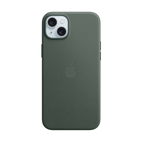 Apple iPhone 15 Plus FineWoven Case w/MagSafe - Evergreen