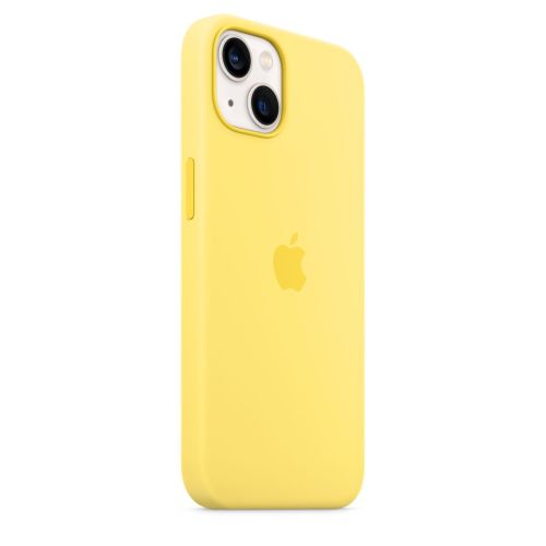Apple iPhone 13 Silicone Case w/MagSafe Lemon Zest