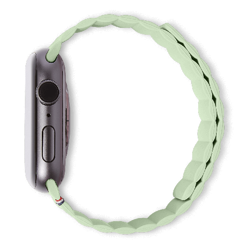 Decoded Silicon magnetic traditional strap 38/ 40/41 Jade