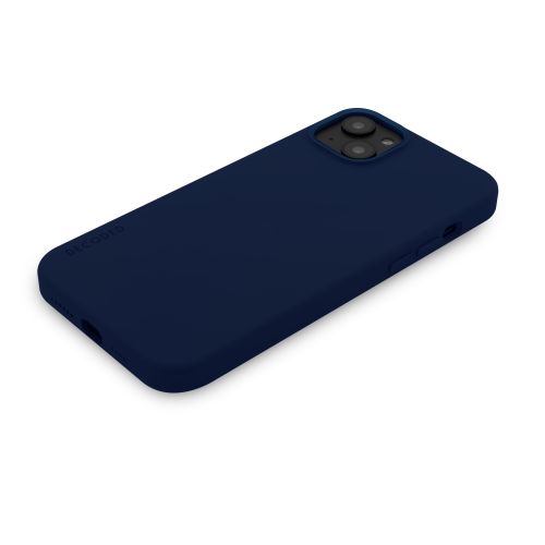 DECODED Silicone Backcover w/MagSafe for iPhone 14 Plus - Navy Peony