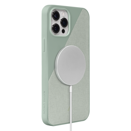 Native Union iPhone 12/12 Pro CLIC CANVAS Magsafe Green